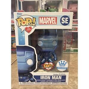 Funko Pop! Marvel - Iron Man (Metallic) - Funko (Exclusive) w/Protector